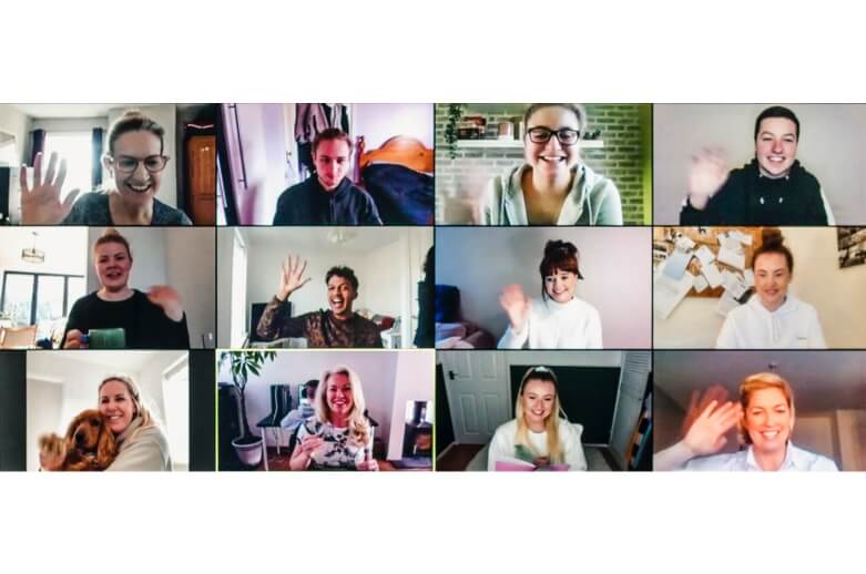 A video call conference